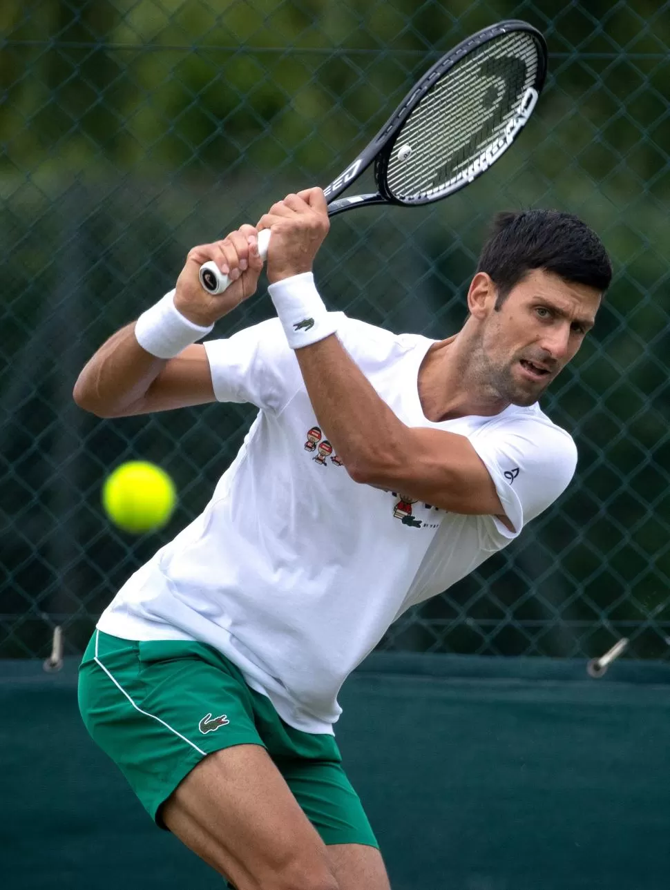 CAMPEÓN. “Nole” busca defender el título y sumar su 20° majors.  