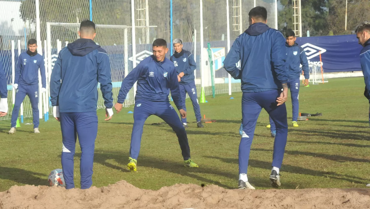 EN MARCHA. Atlético comenzó la pretemporada en Ojo de Agua y la continuará en la Ciudad de Buenos Aires.