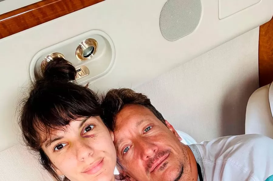 La foto de Gimena Accardi y Nico Vázquez (Instagram)