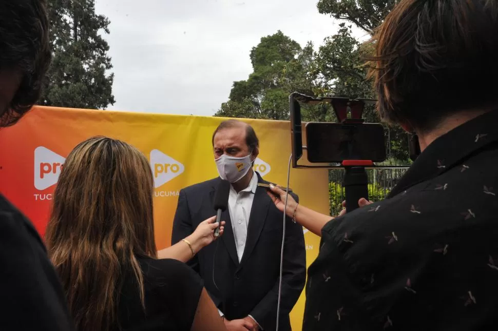 REALISTA. “Es difícil congeniar las aspiraciones de los distintos dirigentes”, afirmó el titular del PRO, Ramiro Beti. 