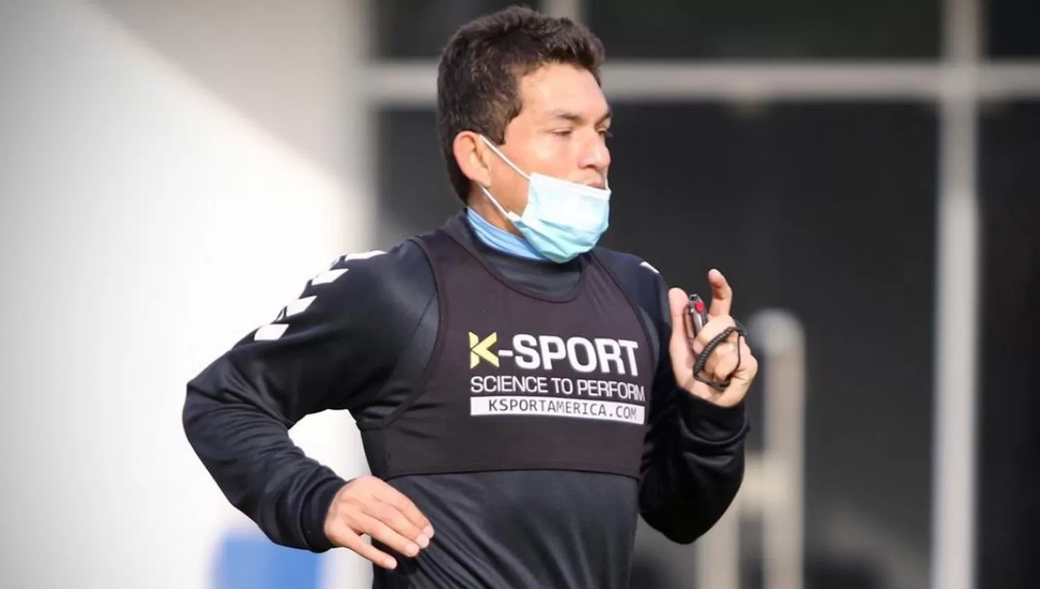 EN FORMA. Pulguita Rodríguez completó su segundo entrenamiento en Estancia Chica.