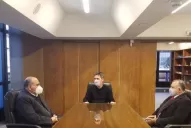 Manzur, con el titular del CFI y un viejo conocido