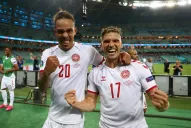 Eurocopa: Dinamarca venció 2 a 1 a República Checa y pasó a las semifinales