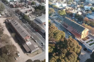 En antes y el después: así está quedando el polo gastronómico en El Provincial