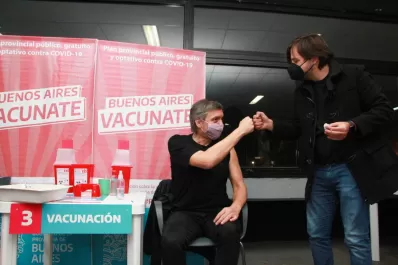 Máximo Kirchner se vacunó contra el coronavirus y La Cámpora lo festejó