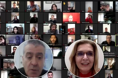 La UCR, en modo campaña: Cano y Elías de Pérez charlaron vía Zoom con 150 dirigentes