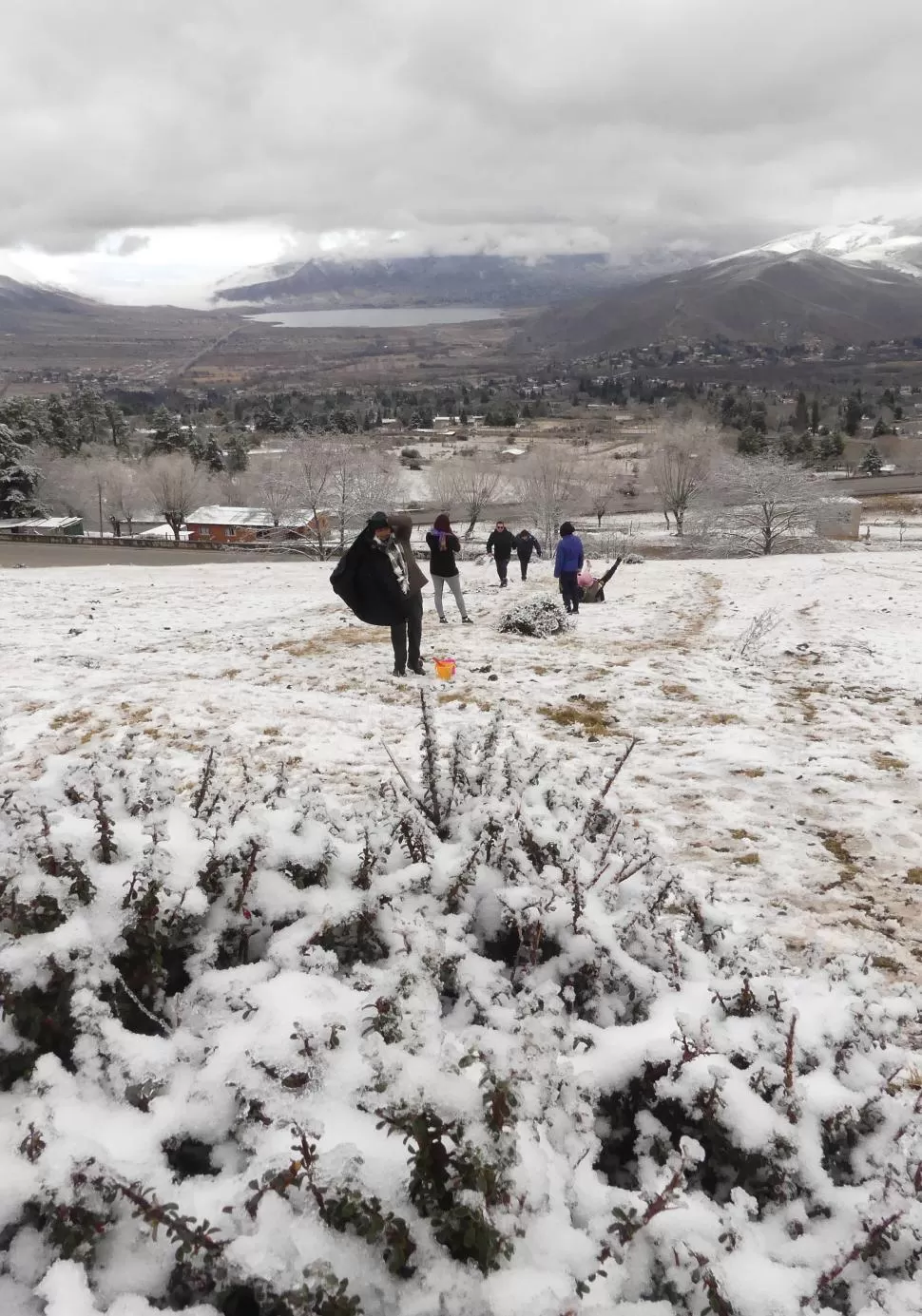 EFECTO. En el NOA se vieron nevadas y brusco descenso de la temperatura. la gaceta / foto de osvaldo ripoll