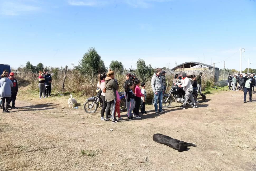 EL HOGAR. La casa donde Rocío vivía con su madrina y donde se habría cometido el crimen. la gaceta / foto de Analía Jaramillo 