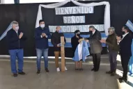 Para un comedor y un invernadero: Jaldo entregó un subsidio a una escuela de Taco Ralo