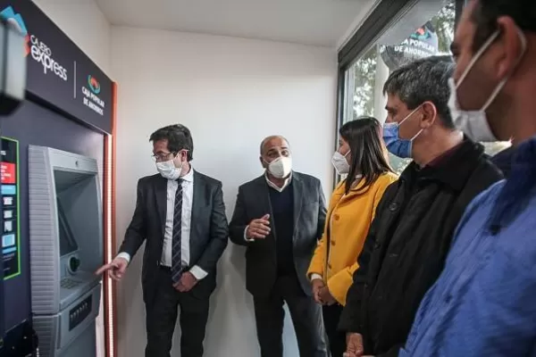 Villa Benjamín Aráoz ya cuenta con un cajero automático