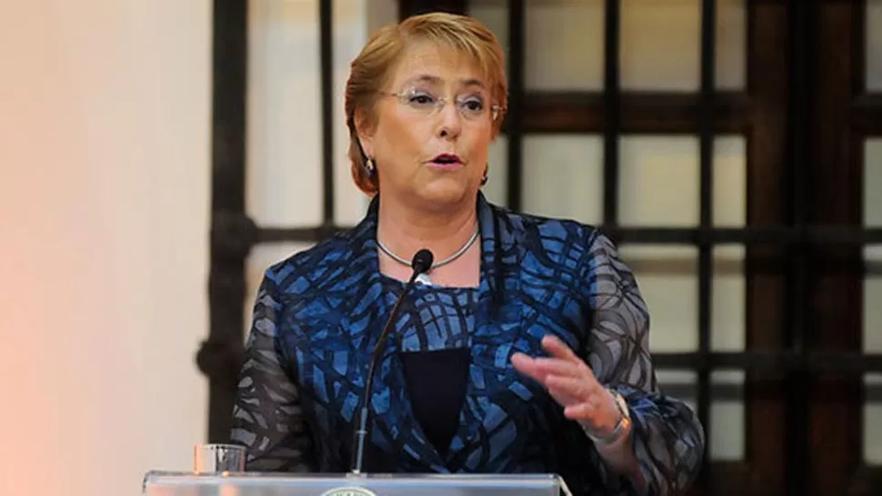 Michelle Bachelet.
