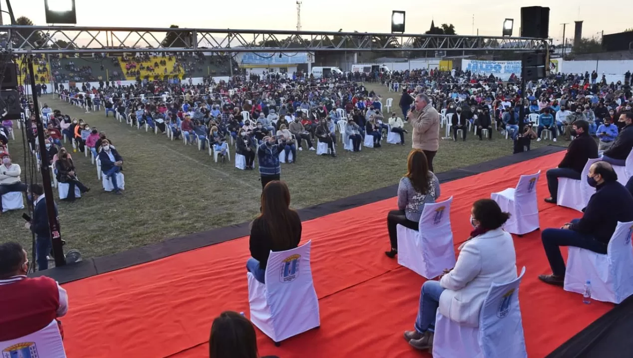 PRESENCIA. El vicegobernador, Osvaldo Jaldo, deslizó que participará de los actos en conmemoración de la Declaración de la Independencia junto al presidente, Alberto Fernández.