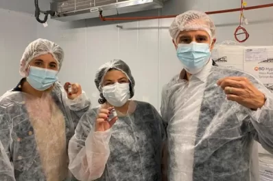 El laboratorio argentino terminó de producir 154.000 dosis del componente 2 de Sputnik V