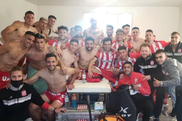 Video: Así festejó el plantel de San Martín el cuarto triunfo consecutivo