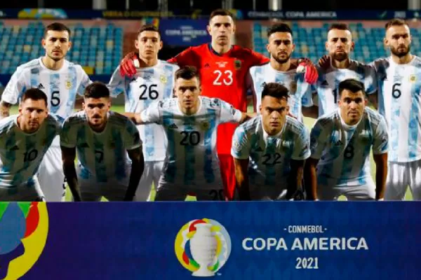 Argentina-Colombia: formaciones, horario y televisación de la semifinal de la Copa América