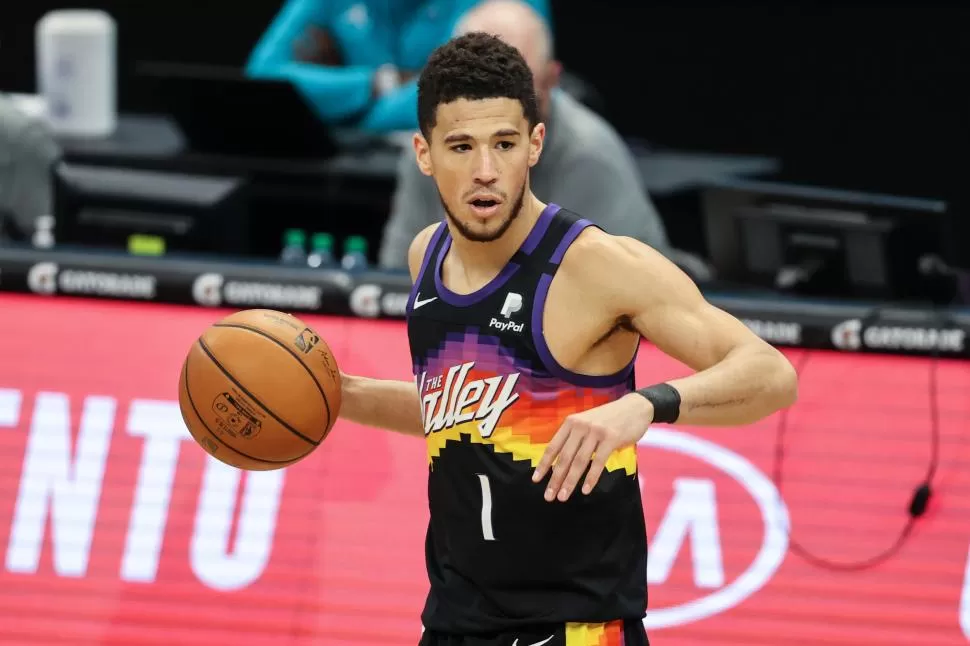 REALIDAD. Devin Booker dejó de ser una promesa para los Suns. 