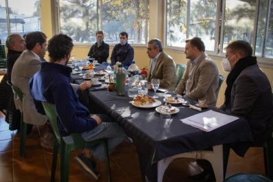 Rumbo a las elecciones: productores rurales, con el intendente Germán Alfaro