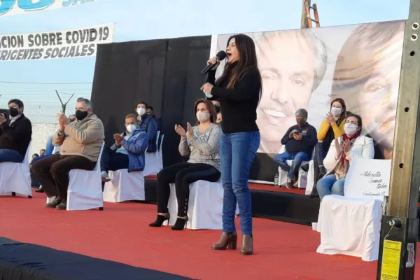 El encendido discurso de la diputada jaldista Medina: hay peronistas perseguidos