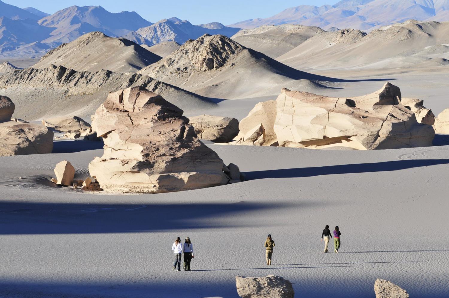 CAMPO DE PIEDRA POMEZ. Imagen del sitio oficial de Turismo Catamarca.