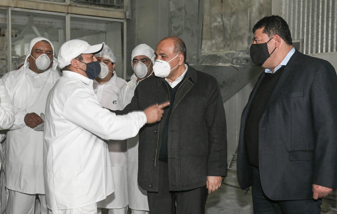 Manzur y Ferraresi anunciaron la construcción de 100 viviendas en Banda del Río Salí