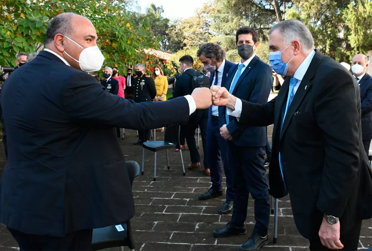 ¿Cómo fue el reencuentro entre Manzur y Jaldo?