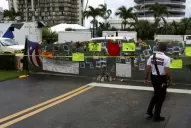 Homenaje en Miami a víctimas del derrumbe
