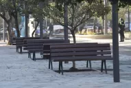 La nueva plaza Independencia amaneció reluciente en el día de su inauguración