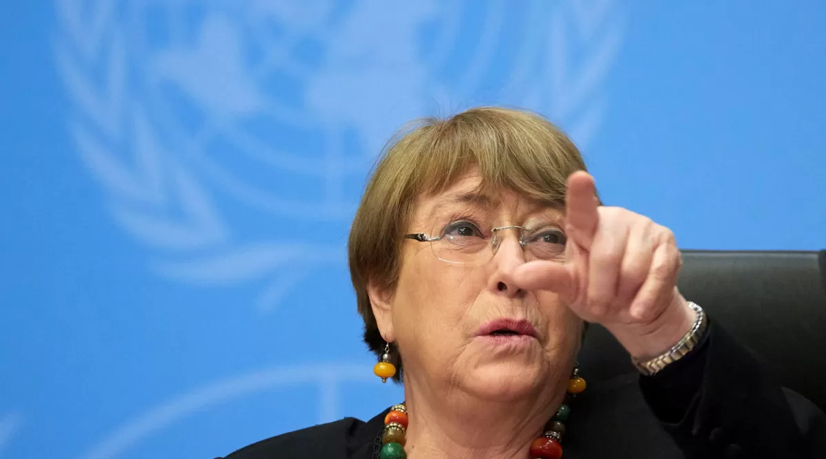 La Alta Comisionada de Naciones Unidas para los Derechos Humanos, Michelle Bachelet