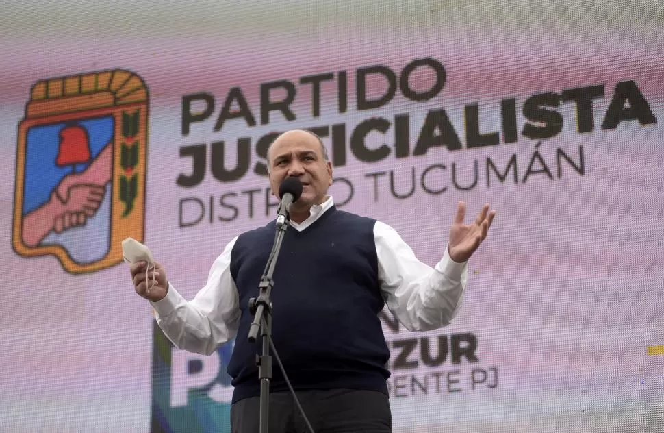 DISCURSO. El titular del PE destacó el valor del verticalismo en el PJ.  