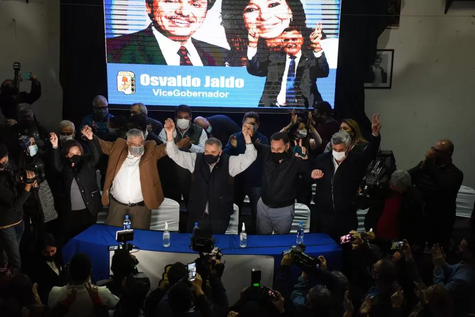 Medina, Jaldo, Ruiz Olivares y Amado, durante el acto. 