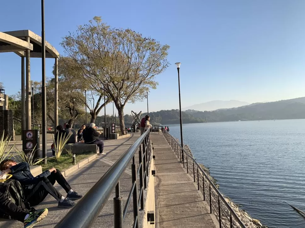 LA RAMBLA. La zona del anfiteatro, del Museo y del bar Puerto A ofrece vistas espectaculares. la gaceta / fotos de julio marengo