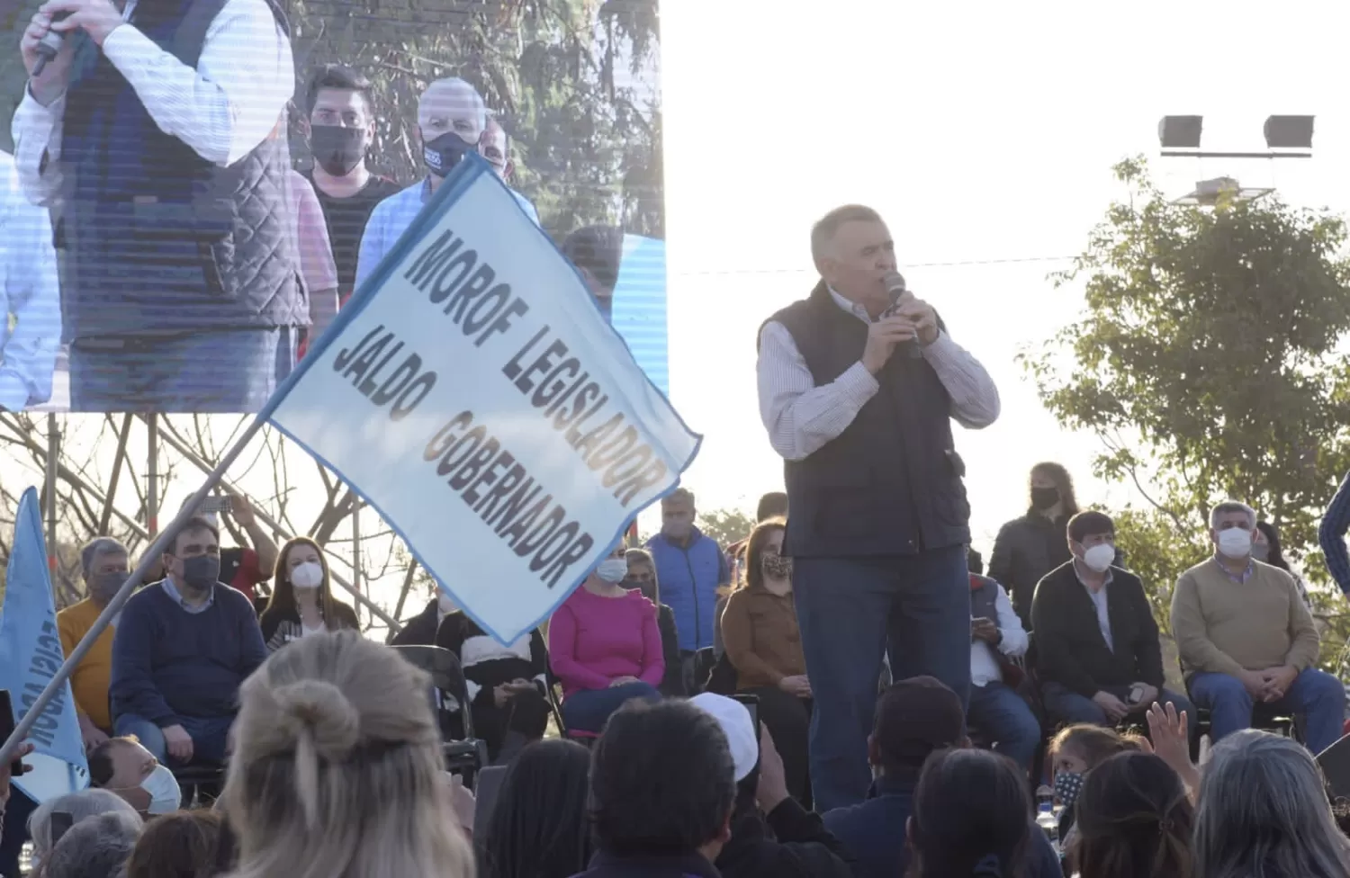 EN UN ACTO, CON MIRAS A 2023. Osvaldo Jaldo, vicegobernador de Tucumán. Foto: Prensa HLT