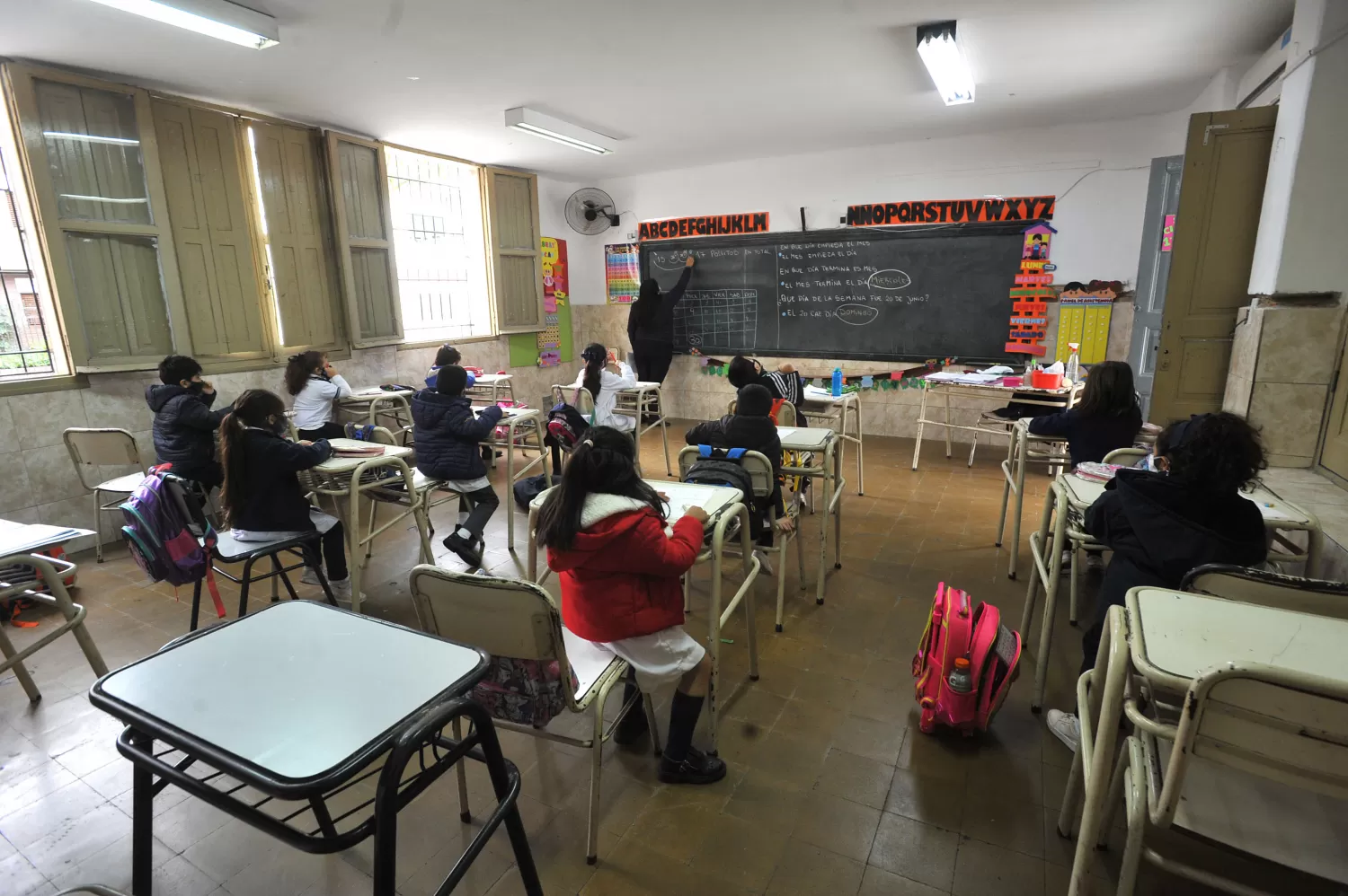 El regreso a las aulas: preocupa la situación de los dispensados