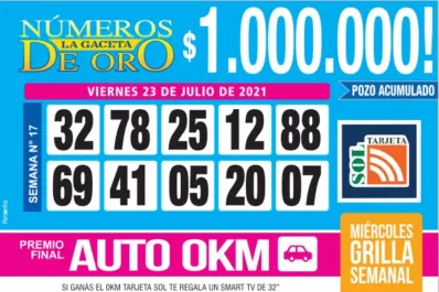 Los Números de Oro de LA GACETA