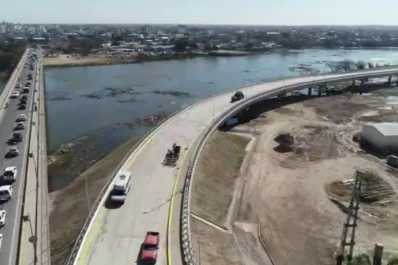 Inauguraron un nuevo puente en Las Termas de Río Hondo
