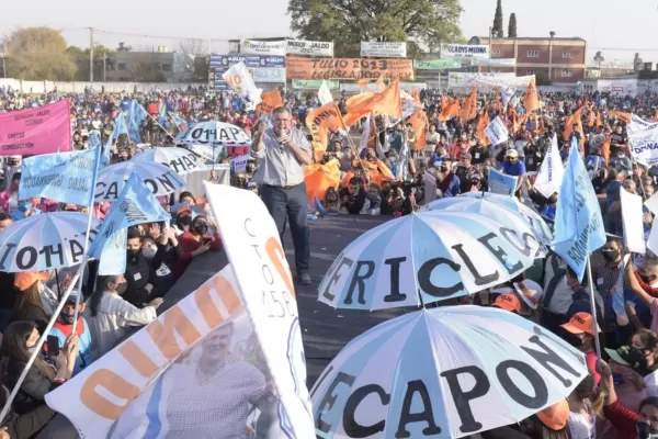 Rumbo a las urnas: “tenemos una decisión fuerte de ser escuchados”, dijo Jaldo