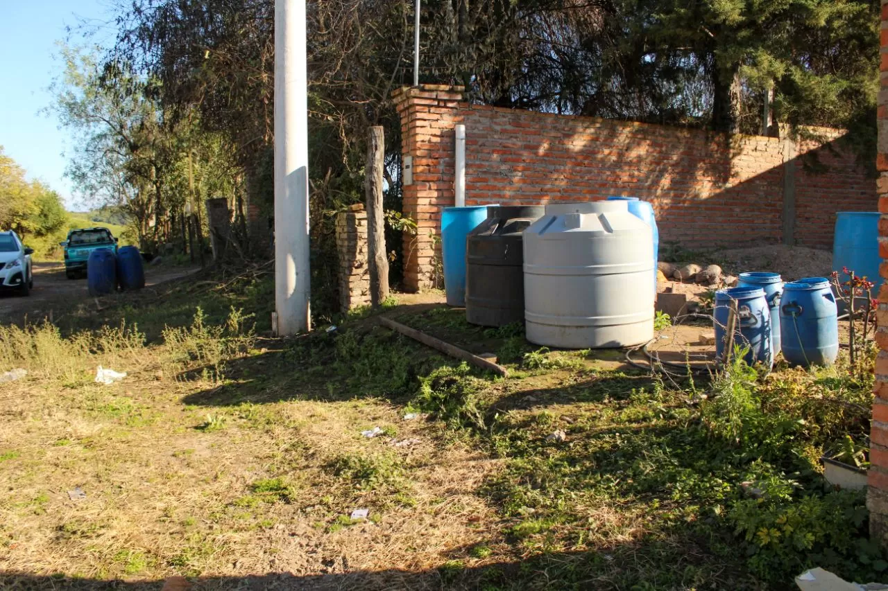 TIMBÓ VIEJO, SIN AGUA. 