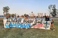 Alberdi Rugby, campeón en femenino