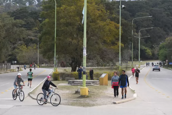 Pie del cerro: zozobra en una zona de deporte y recreación