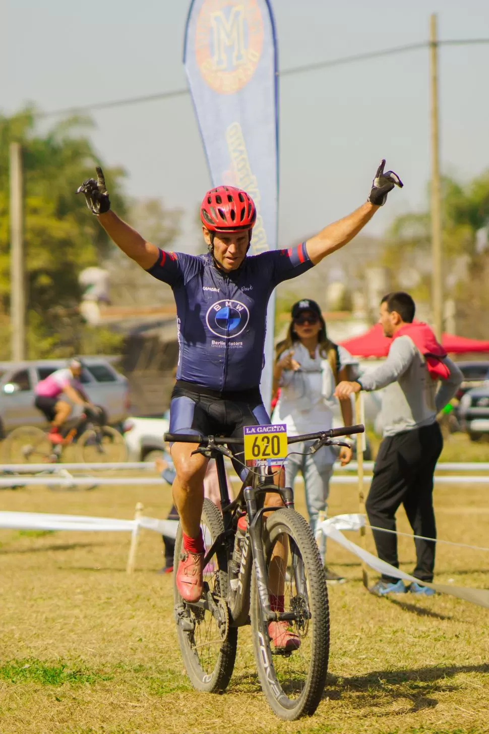 ASCENSO. Gustavo Terán mostró un gran nivel para ganar en Master “B-1”.  
