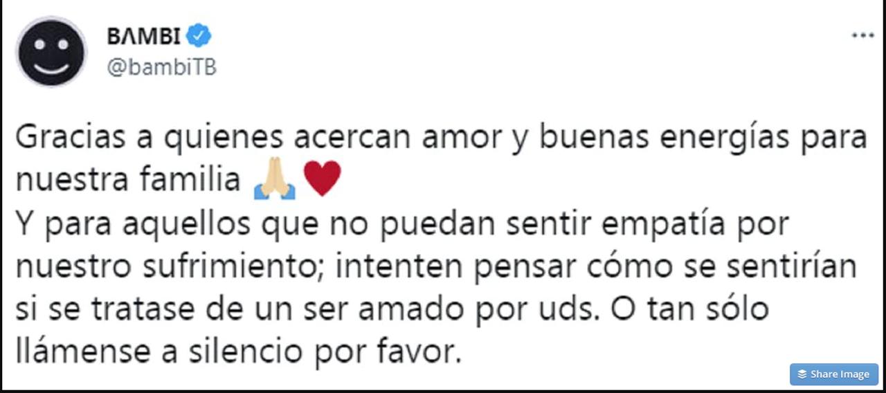 El hermano de Chano pidió empatía: “intenten pensar cómo se sentirían”