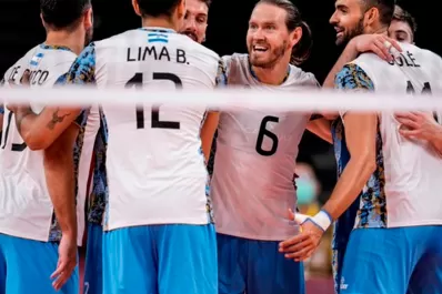 De la mano de Conte, la selección de vóley sumó su primera victoria en Tokio 2020