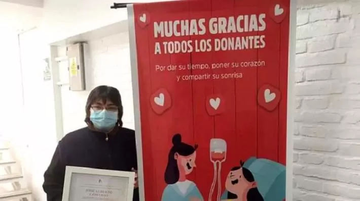 Tucumano donó sangre durante 30 años: lo homenajearon tras morir por covid-19