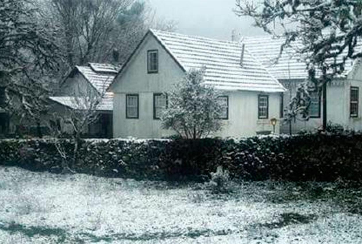 Al menos 11 ciudades del sur de Brasil se cubrieron de blanco por la ola de frío polar