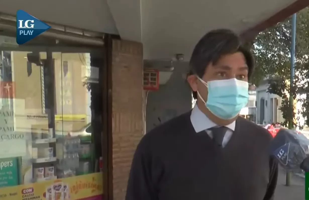 Marcos Lizondo, farmacéutico.