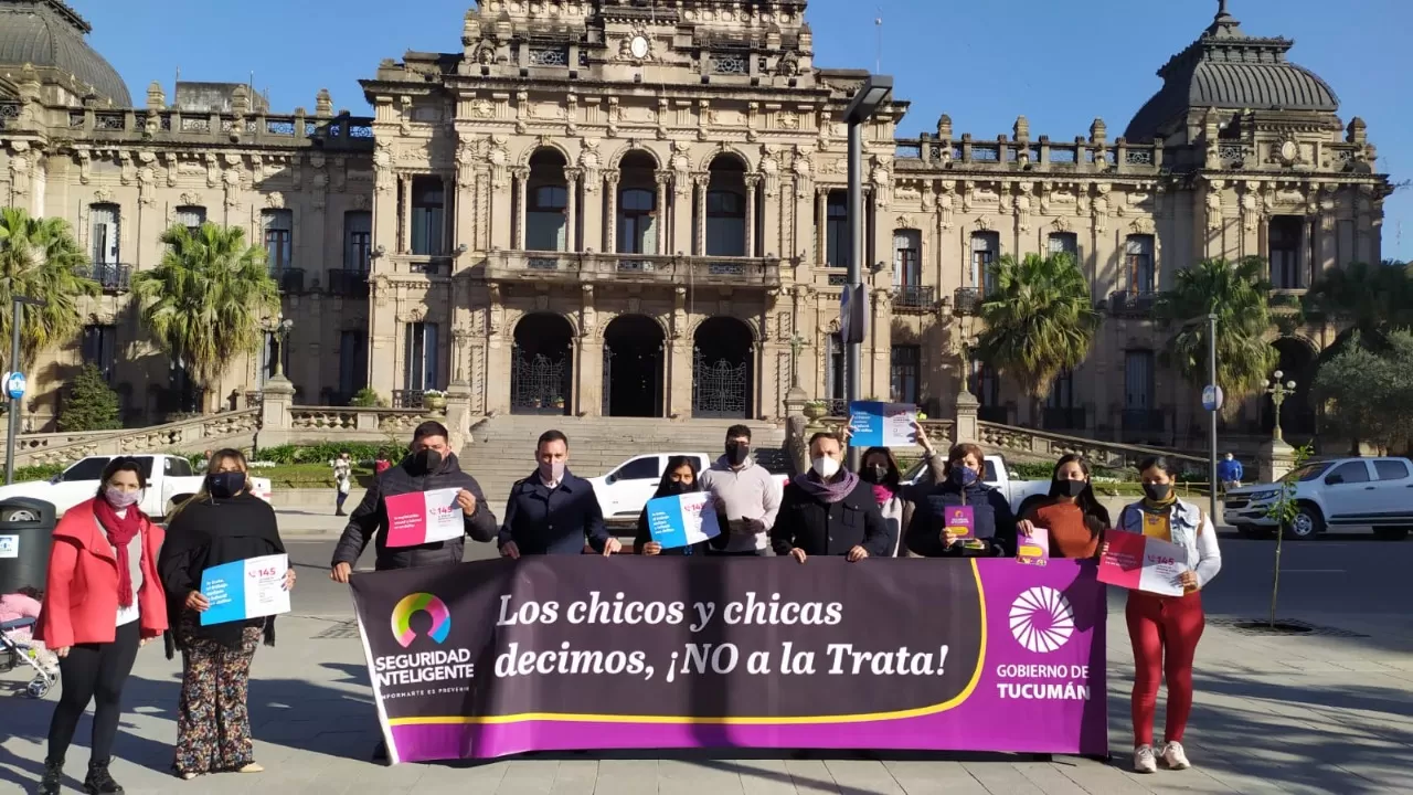 Participación Ciudadana realizó una campaña de concientización contra la trata de personas