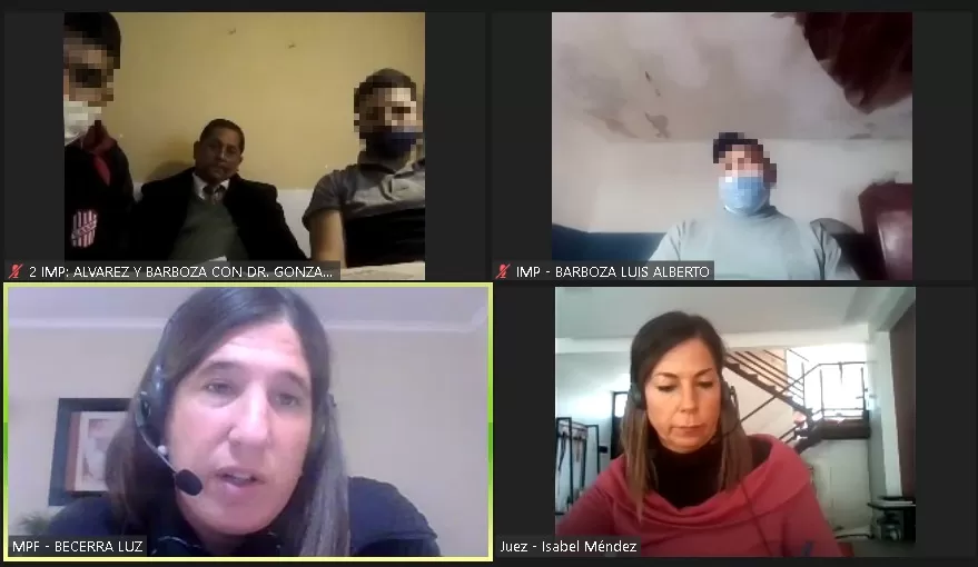 Audiencia de imputación. MPF