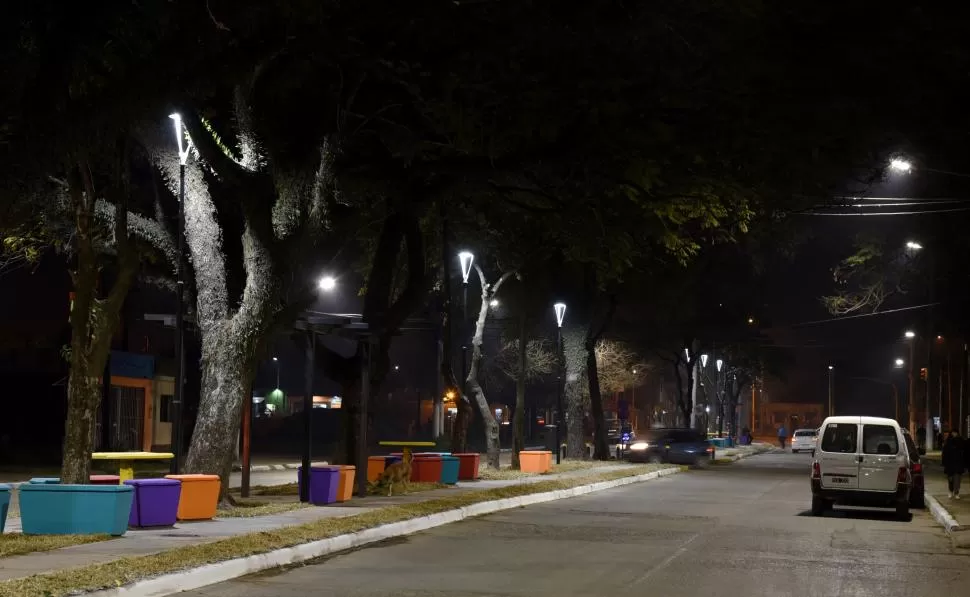 NUEVA IMAGEN. La Capital inauguró esta semana el boulevard Poviña, entre la ruta 301 y el Camino de Sirga. 