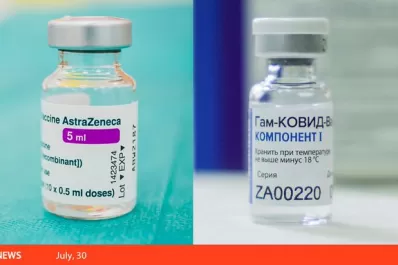 El Gobierno nacional combinó Sputnik V con Astrazeneca