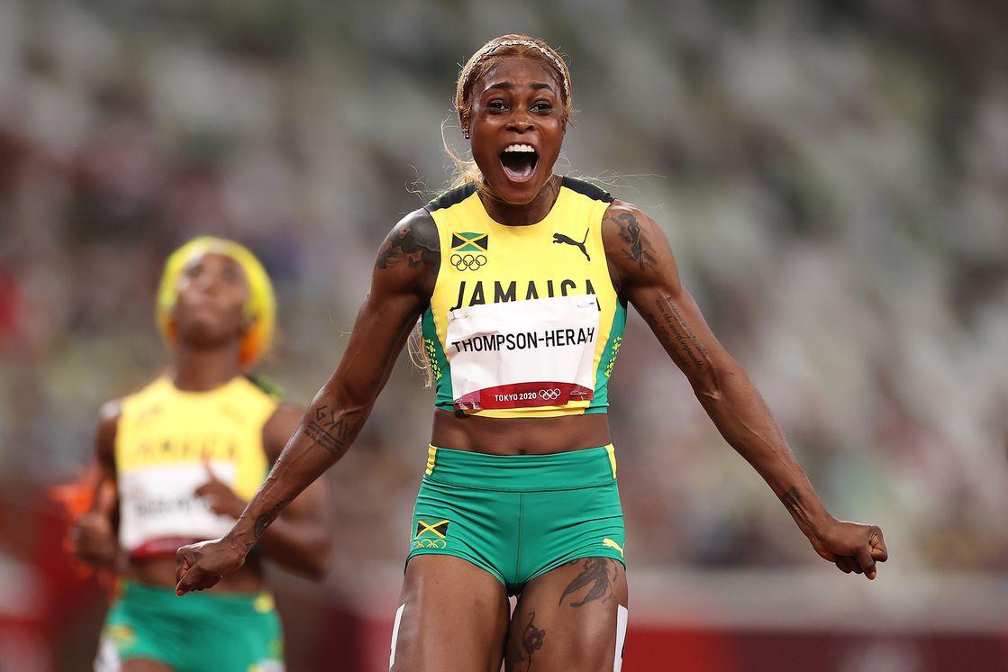 La reina del viento: Elaine Thompson-Herah ganó el oro en los 100 metros llanos